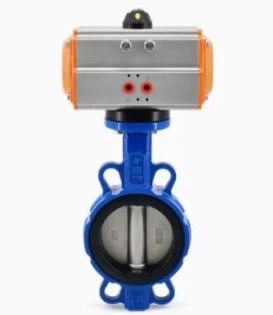 Stainless Steel Pneumatic Actuator Wafer Butterfly Valve
